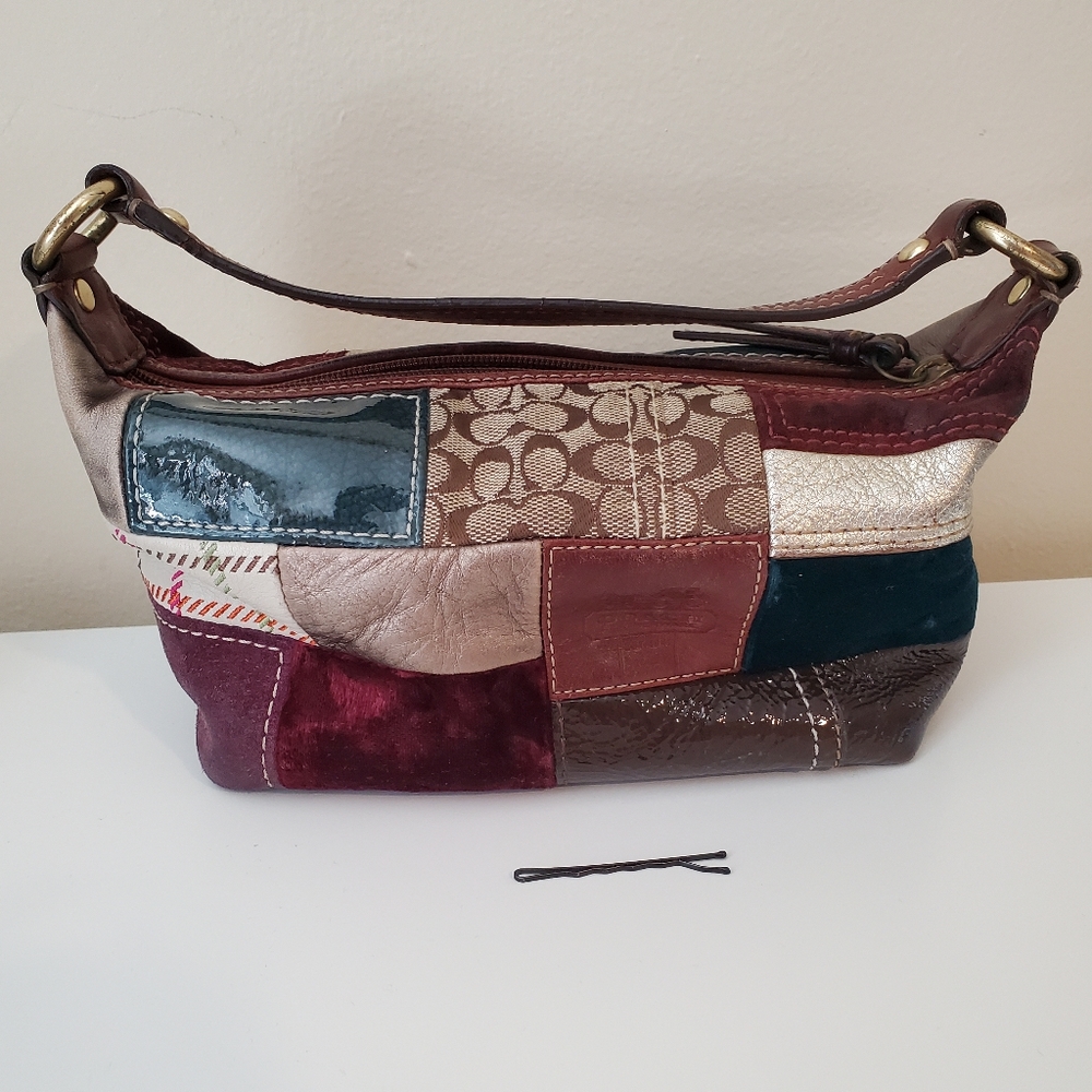 Coach makeup bag/small purse